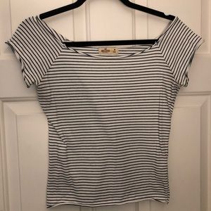 Hollister off the shoulder crop top